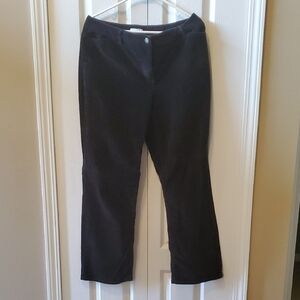 Charter Club Black Corduroy Trousers